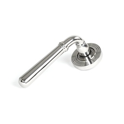 [46542] Polished Marine SS (316) Newbury Lever on Rose Set (Beehive) - Unsprung - 46542
