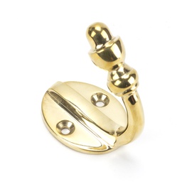[83524] Polished Brass Coat Hook - 83524