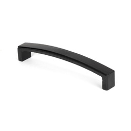 [48353] Black 5 1/2&quot; Ribbed Pull Handle - 48353