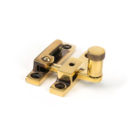 [45478] Aged Brass Brompton Quadrant Fastener - Narrow - 45478