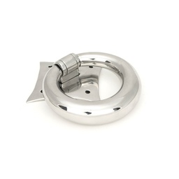 [49805] Polished Marine SS (316) Ring Door Knocker - 49805