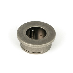 [50187] Pewter 34mm Round Finger Edge Pull - 50187