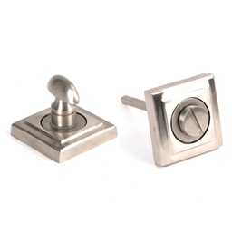 [49859] Satin Marine SS (316) Round Thumbturn Set (Square) - 49859