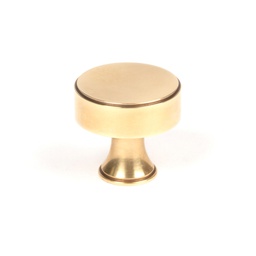 [50499] Aged Brass Scully Cabinet Knob - 32mm - 50499