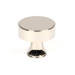 [50514] Polished Nickel Scully Cabinet Knob - 38mm - 50514