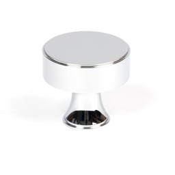 [50528] Polished Chrome Scully Cabinet Knob - 38mm - 50528