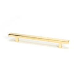 [50493] Polished Brass Scully Pull Handle - Medium - 50493