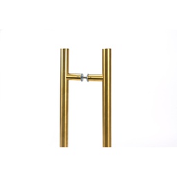 [50802] Aged Brass (316) 0.6m T Bar Handle B2B 32mm Ã˜ - 50802