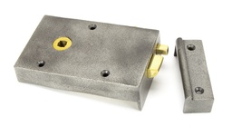 [83575] Iron Left Hand Bathroom Latch - 83575