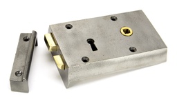 [83584] Iron Right Hand Rim Lock - Small - 83584