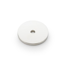 [AW895-30-PN] Alexander &amp; Wilks - Circular Backplate To Suit Cabinet Hardware