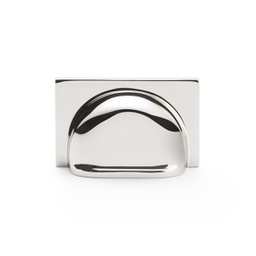 [AW907PNPVD] Alexander & Wilks Quantock Cup Pull Handle - Polished Nickel - Centres 40mm