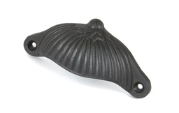 [83672] Beeswax 4" Flower Drawer Pull - 83672