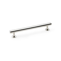 [AW814-160-PN] Alexander & Wilks Round T-bar Cabinet Pull Handle - Polished Nickel - Centres 160mm