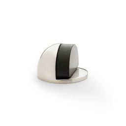 [AW631SN] Alexander & Wilks Shield Floor Mounted Door Stop - Satin Nickel