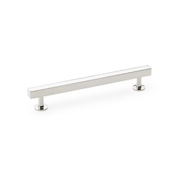 [AW815-160-PN] Alexander & Wilks Square T-bar Cabinet Pull Handle - Polished Nickel - Centres 160mm