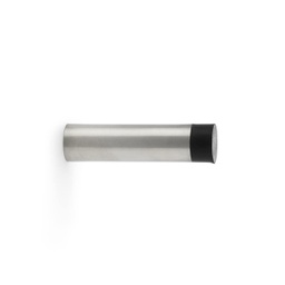 [AW610SSS] Alexander & Wilks Wall Mounted Cylinder Door Stop - Satin Stainless Steel