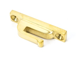 [83687] Polished Brass Hook Plate - 83687