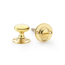 [AW386-UB] Alexander & Wilks Thumbturn And Release - Unlacquered Brass