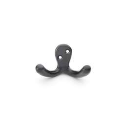 [AW773BL] Alexander & Wilks Victorian Double Robe Hook - Black