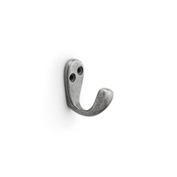 [AW774AI] Alexander & Wilks Victorian Single Robe Hook - Antique Iron