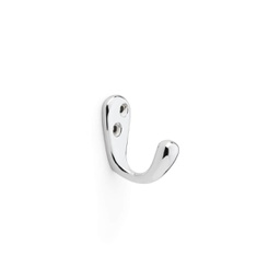 [AW774PC] Alexander & Wilks Victorian Single Robe Hook - Polished Chrome
