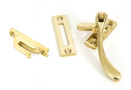 [83696] Polished Brass Peardrop Fastener - 83696