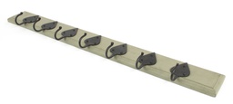 [83747] Olive Green Cottage Coat Rack - 83747
