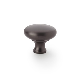 [AW836-38-DBZ] Alexander & Wilks Wade Round Cupboard Knob - Dark Bronze - 38mm