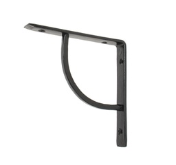 [83780] Black 6'' x 6'' Plain Shelf Bracket - 83780