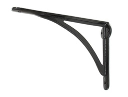 [83784] Black 10'' x 7'' Curved Shelf Bracket - 83784
