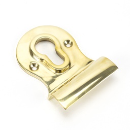 [83827] Polished Brass Euro Door Pull - 83827