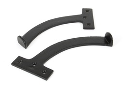 [83847] Black 7&quot; Quadrant Stay (Pair) - 83847