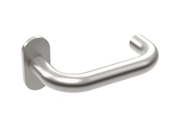 [C4093.700] Narrow-Plate Oval Rosette for 19mm Lever Handles - SSS (each)