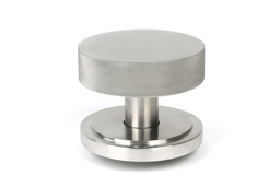 [46771] Satin Marine SS (316) Brompton Centre Door Knob (Art Deco) - 46771