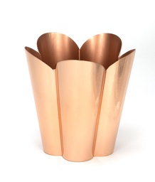 [47123] Smooth Copper Flora Pot - Large - 47123