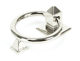 [90286] Polished Nickel Ring Door Knocker - 90286