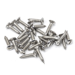 [91249] Stainless Steel 8x¾&quot; Countersunk Raised Head Screws (25) - 91249