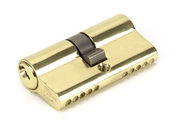 [91853] Lacquered Brass 30/30 Euro Cylinder - 91853