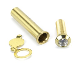 [92150] Lacquered Brass Door Viewer 180Â° (55-75mm Door) - 92150