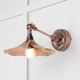 [49723] Smooth Copper Flora Wall Light