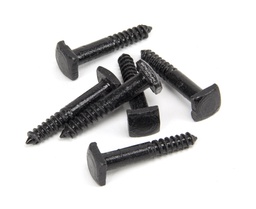 [33294B] Black Lagg Bolt for Cottage Latch (6) - 33294B