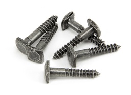 [33666B] Pewter Lagg Bolt for Cottage Latch (6) - 33666B