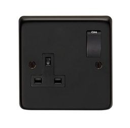 [34223/2] MB Single 13 Amp Switched Socket - 34223/2