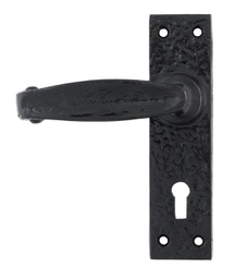 [73217M] Black Lever Lock Set - 73217M