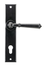 [45589] Black Regency Lever Espag. Lock Set - 45589