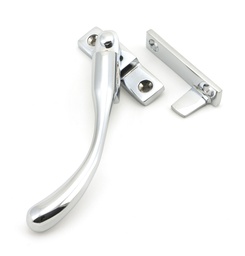 [45394] Polished Chrome Night-Vent Locking Peardrop Fastener - LH - 45394