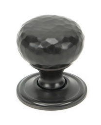 [46024] Aged Bronze Hammered Mushroom Cabinet Knob 32mm - 46024