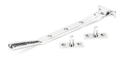 [46147] Polished Chrome 8&quot; Hammered Newbury Stay - 46147