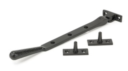[46153] Aged Bronze 8&quot; Hammered Newbury Stay - 46153